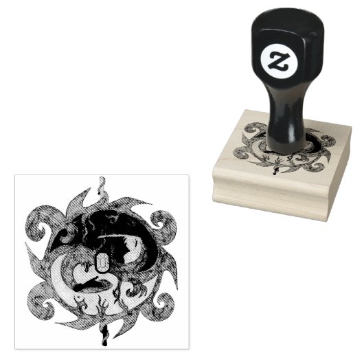 "Path of a Hero" Emblem Rubberstempel (Gestempeld)