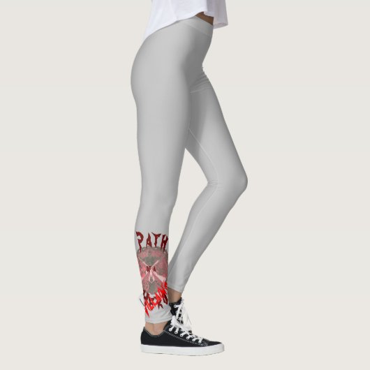 "Path of a Hero" Villains Emblem (met titel) Leggings (Rechts)