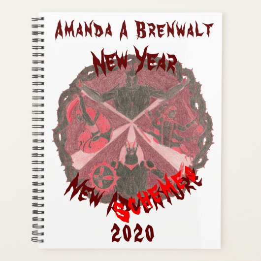 "Path of a Hero" Villains Emblem Planner (Voorkant)