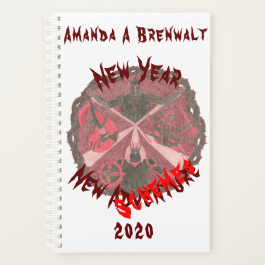 "Path of a Hero" Villains Emblem Planner (Voorkant)