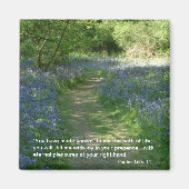 Path of Life - Bluebells | Magneet (Voorkant)