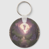 Path of the Flat Foot Co golden path keychain (Achterkant)