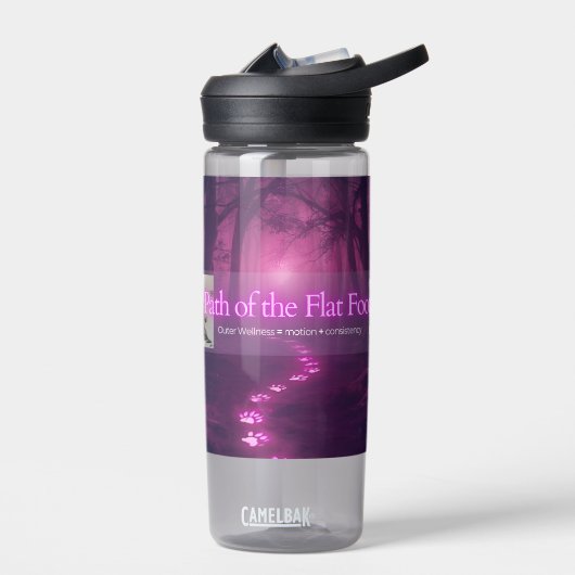 Path of the Flat Foot water bottle Waterfles (Links)