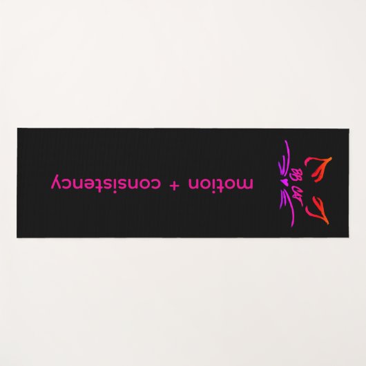 Path of the Flat Foot  Yogamat (Voorkant (horizontaal))