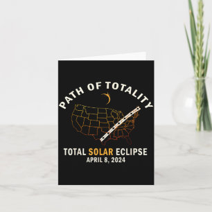 Path of Totality Totale Zonsverduistering 2024 Sou Kaart
