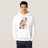 Path – Timeless Koi Symbol of Growth, Direction Hoodie (Voorkant volledig)
