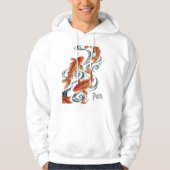 Path – Timeless Koi Symbol of Growth, Direction Hoodie (Voorkant)