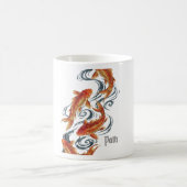 Path – Timeless Koi Symbol of Growth, Direction Koffiemok (Center)