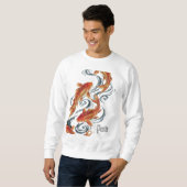 Path – Timeless Koi Symbol of Growth, Direction Trui (Voorkant volledig)