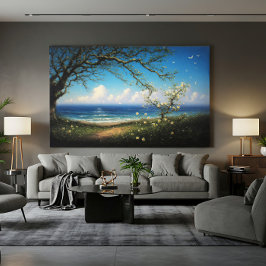 Path to Infinity Canvas Afdruk