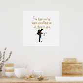 Path To Mindfulness And Success Collection  Poster (Keuken)