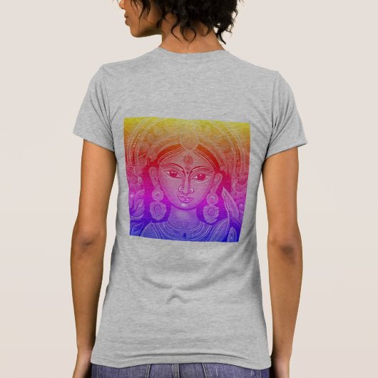 Pathchitra Durga T-shirt (Achterkant)