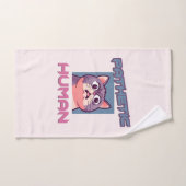 Pathetische mens - grappig kat ontwerp bad handdoek (Handdoek)