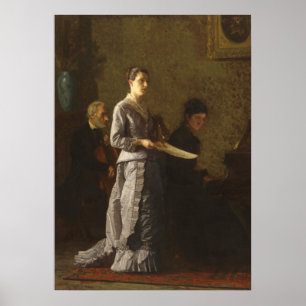Pathetische Song - Thomas Eakins Fine Art Poster