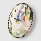 Pathetische Waterverf Rood, abstract kunstwerk Grote Klok (Hoek)