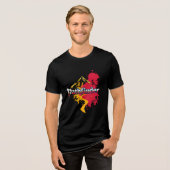 Pathfinder Avonturenroute Tri-Blend Shirt (Voorkant volledig)
