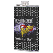 Pathfinder Badge-“Eerst In, Laatst Uit” Heupfles (Links)