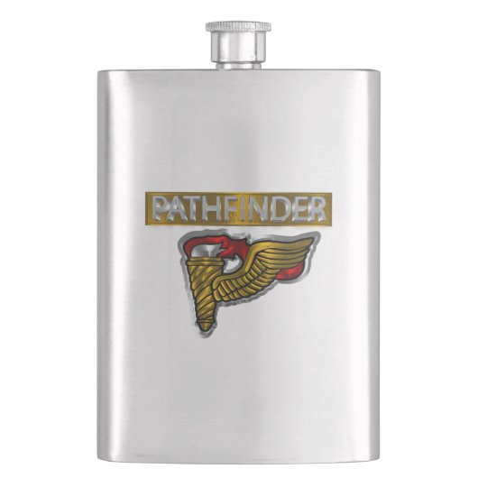 Pathfinder Badge "Pathfinder" Flask Flacon (Voorkant)