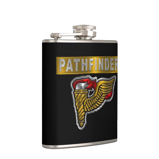 Pathfinder Badge- “Pathfinder” Flask Heupfles (Rechts)