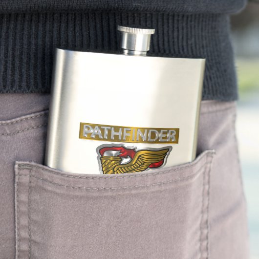 Pathfinder Badge “Pathfinder”  Fles Flacon (Voorbeeld)
