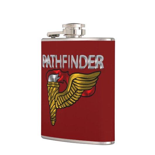 Pathfinder Badge-"Pathfinder"-fles Heupfles (Links)