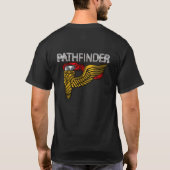 Pathfinder Badge-"Pathfinder" tekst T-shirt (Achterkant)