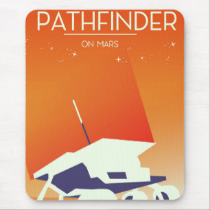 Pathfinder op Mars Ruimte Kunst Muismat