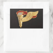 Pathfinder Rechthoekige Sticker (Tas)