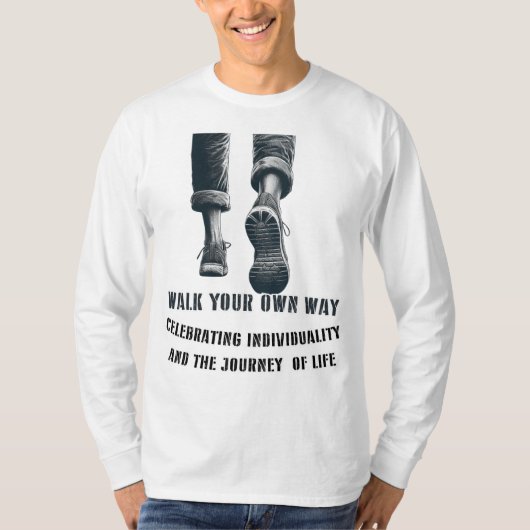 Pathfinder’s Pride: het vieren van individualiteit T-shirt (Voorkant)