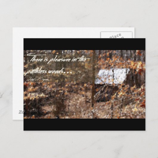 Pathless Bossen Briefkaart (Voorkant / Achterkant)