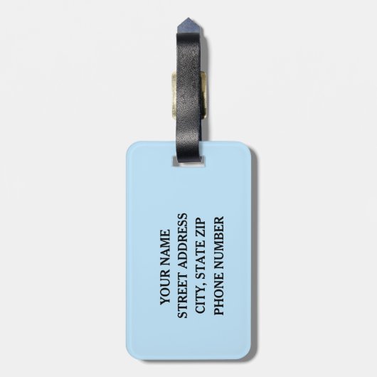 Pathologie van Peace Love Speech Language Bagagelabel (Achterkant verticaal)