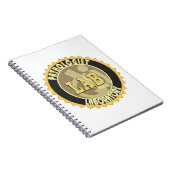 PATHOLOGIST BADGE LOGO MEDISCHE LABORATORIUM NOTITIEBOEK (Rechterzijde)