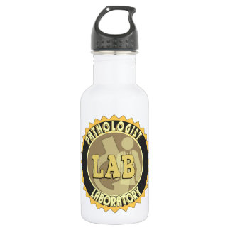 PATHOLOGIST BADGE LOGO MEDISCHE LABORATORIUM WATERFLES
