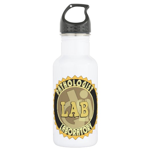 PATHOLOGIST BADGE LOGO MEDISCHE LABORATORIUM WATERFLES (Voorkant)