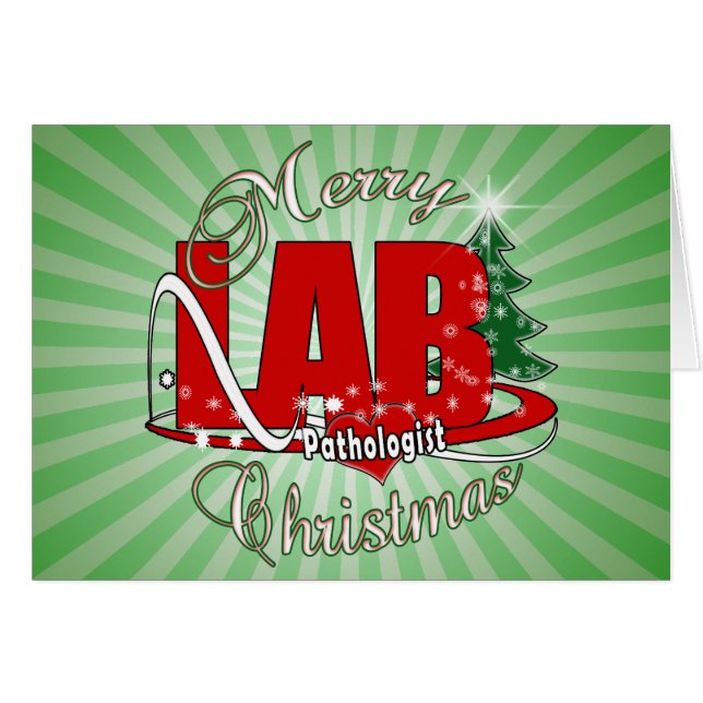 PATHOLOGIST CHRISTMAS LABORATOORY (Voorkant Horizontaal)