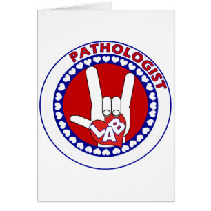PATHOLOGIST LOVE LOGO LABORATOORY