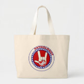 PATHOLOGIST LOVE LOGO LABORATOORY GROTE TOTE BAG (Voorkant)