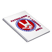 PATHOLOGIST SQUARE ASL LOVE LOGO NOTITIEBOEK (Rechterzijde)
