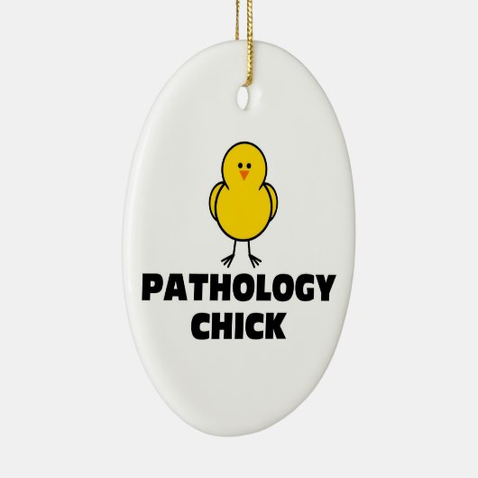 Pathology Chick Keramisch Ornament (Rechts)
