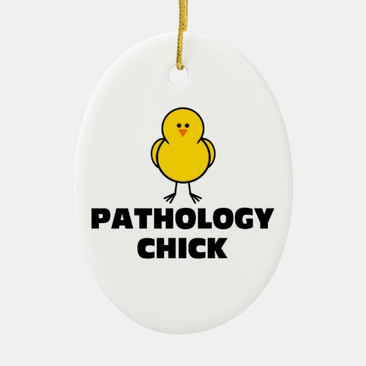 Pathology Chick Keramisch Ornament (Voorkant)