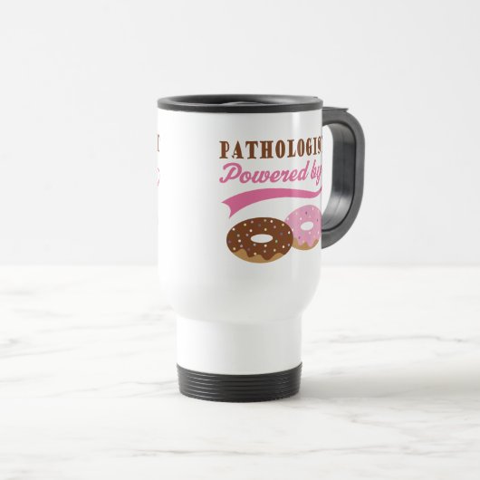Patholoog Funny Gift Reisbeker (Voorkant rechts)