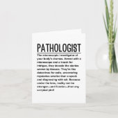 Patholoog Kaart (Voorkant)