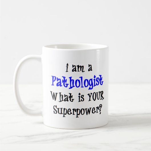 patholoog koffiemok (Links)