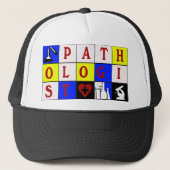 PATHOLOOG SCRABBLE BLOKKEERT ARTS ARTS TRUCKER PET (Voorkant)