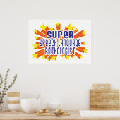 Patholoog voor Super Speech-taal Poster (Keuken)