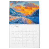 Paths of Serenity – 2026 Scenic Road Calendar Kalender (Mar 2026)