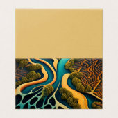 Paths of the Dreamland Kaart (Buitenkant ongevouwen)