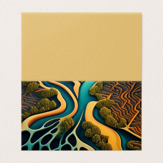 Paths of the Dreamland Kaart (Buitenkant ongevouwen)