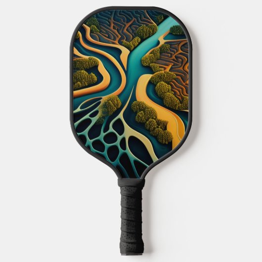 Paths of the Dreamland Pickleball Paddle (Voorkant)