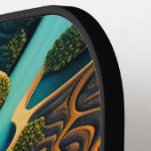 Paths of the Dreamland Pickleball Paddle (Links Detail)